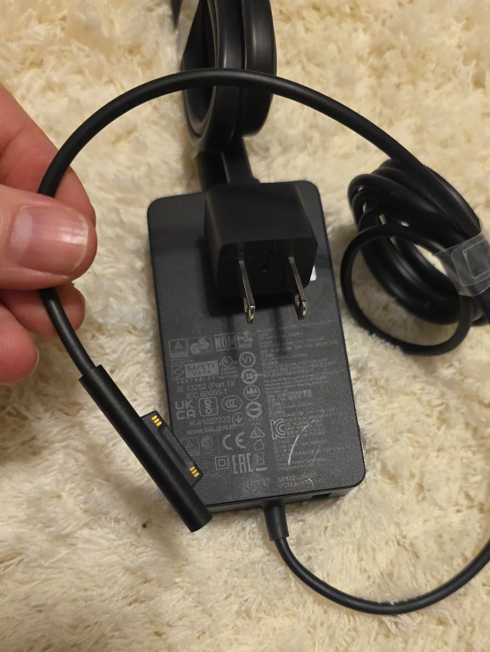 Microsoft Surface Power Cable
